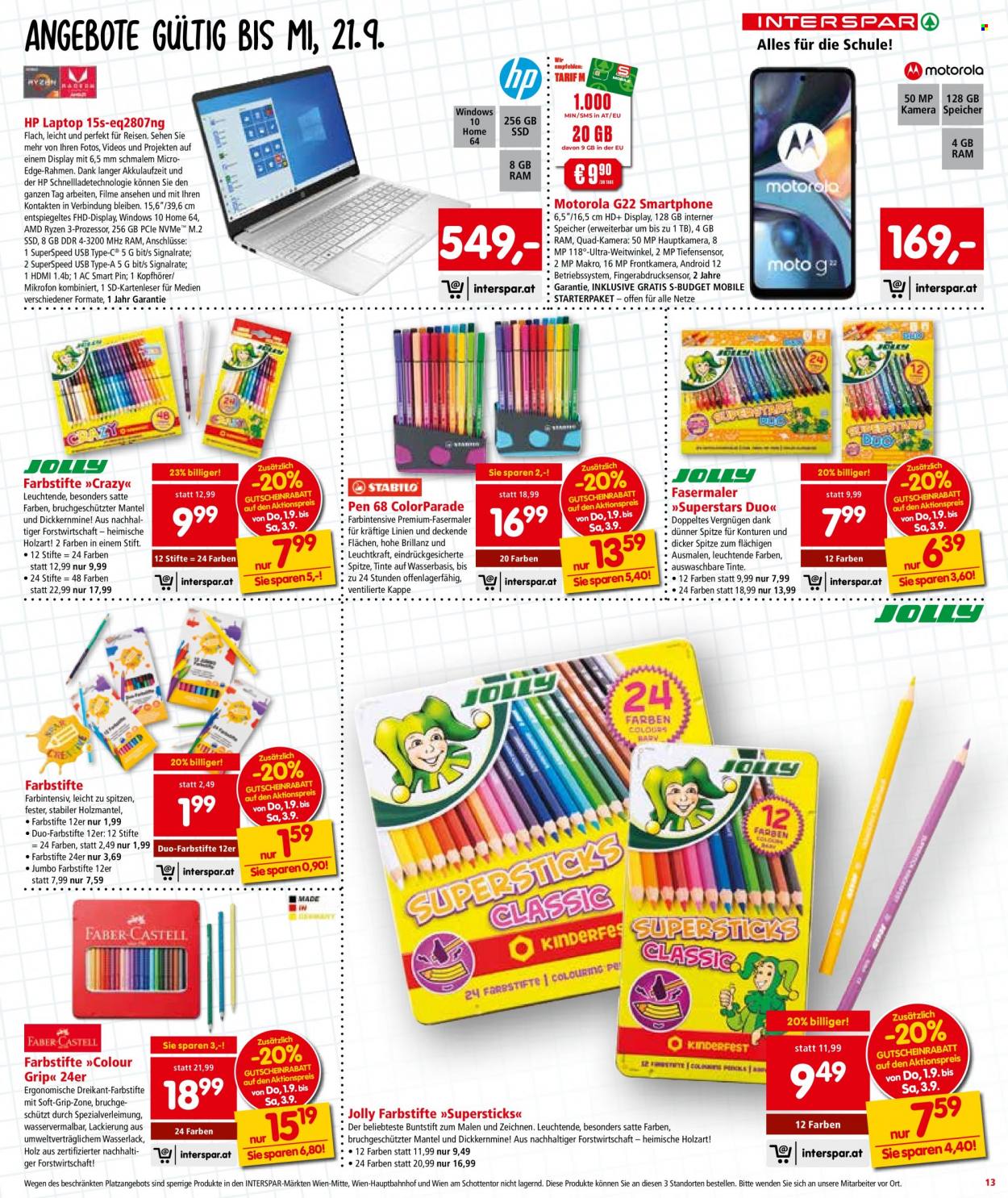 Angebote INTERSPAR - 1.9.2022 - 7.9.2022. Seite 13