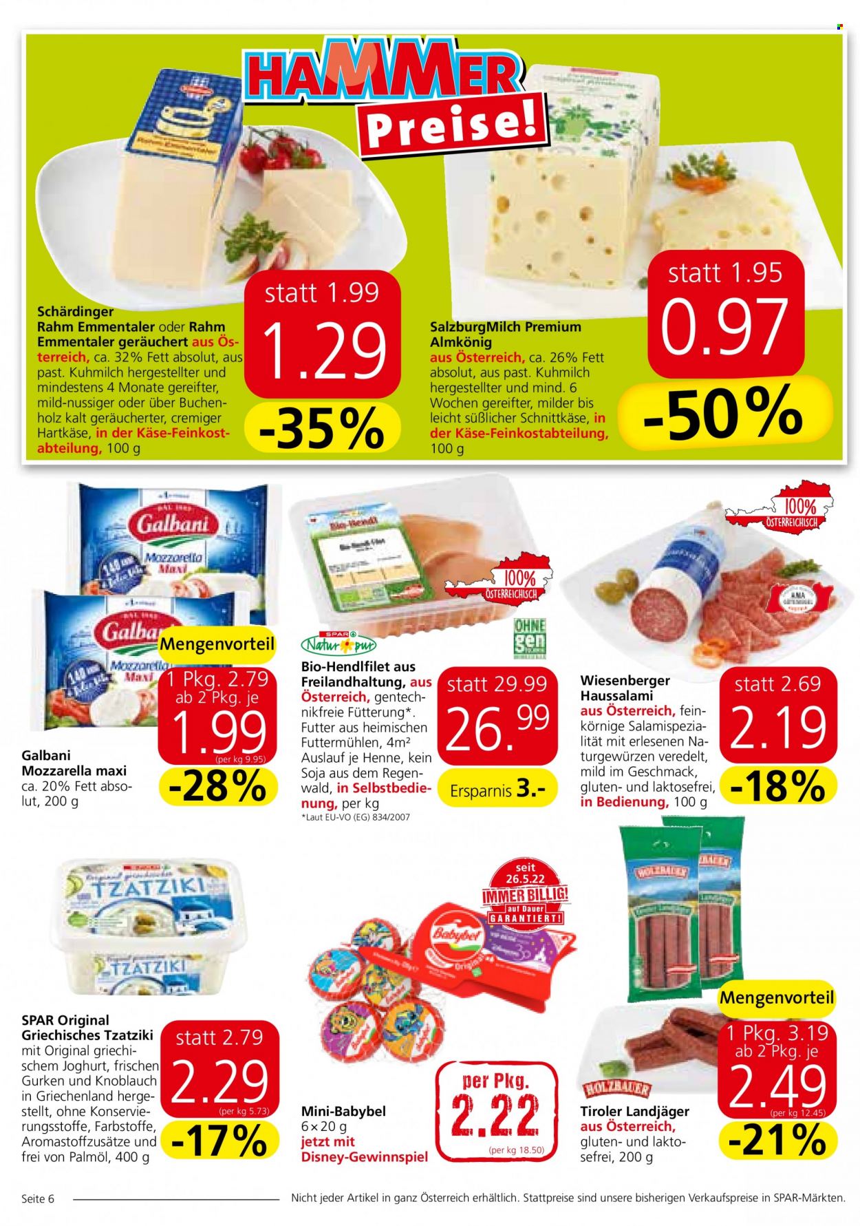 Angebote SPAR - 1.9.2022 - 7.9.2022. Seite 6