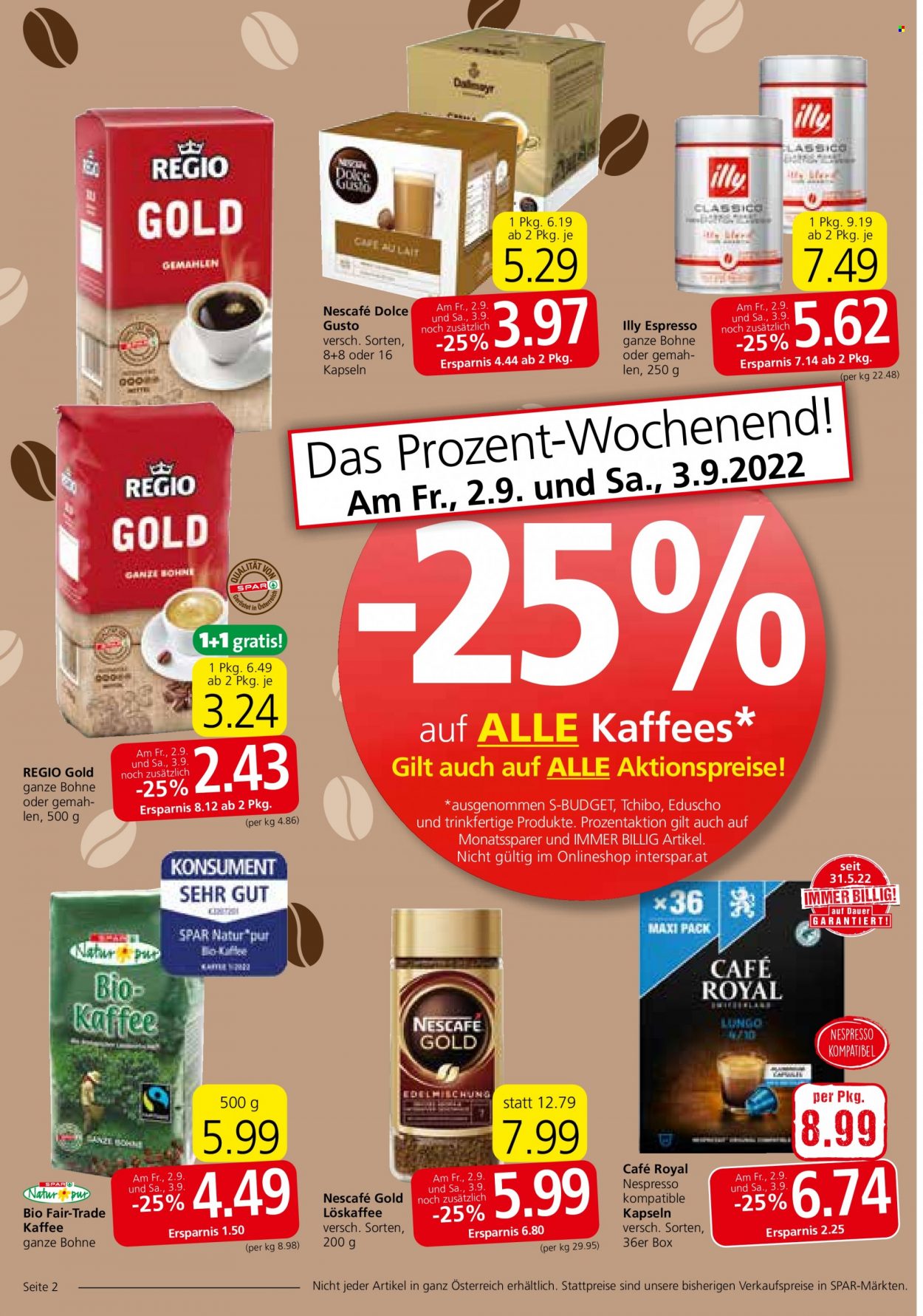 Angebote EUROSPAR - 1.9.2022 - 7.9.2022. Seite 2