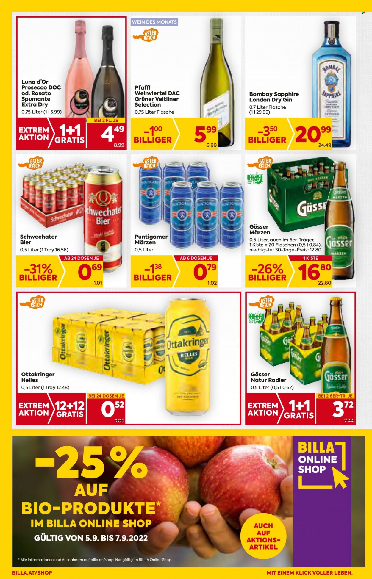 Angebote Billa - 1.9.2022 - 7.9.2022. Seite 20