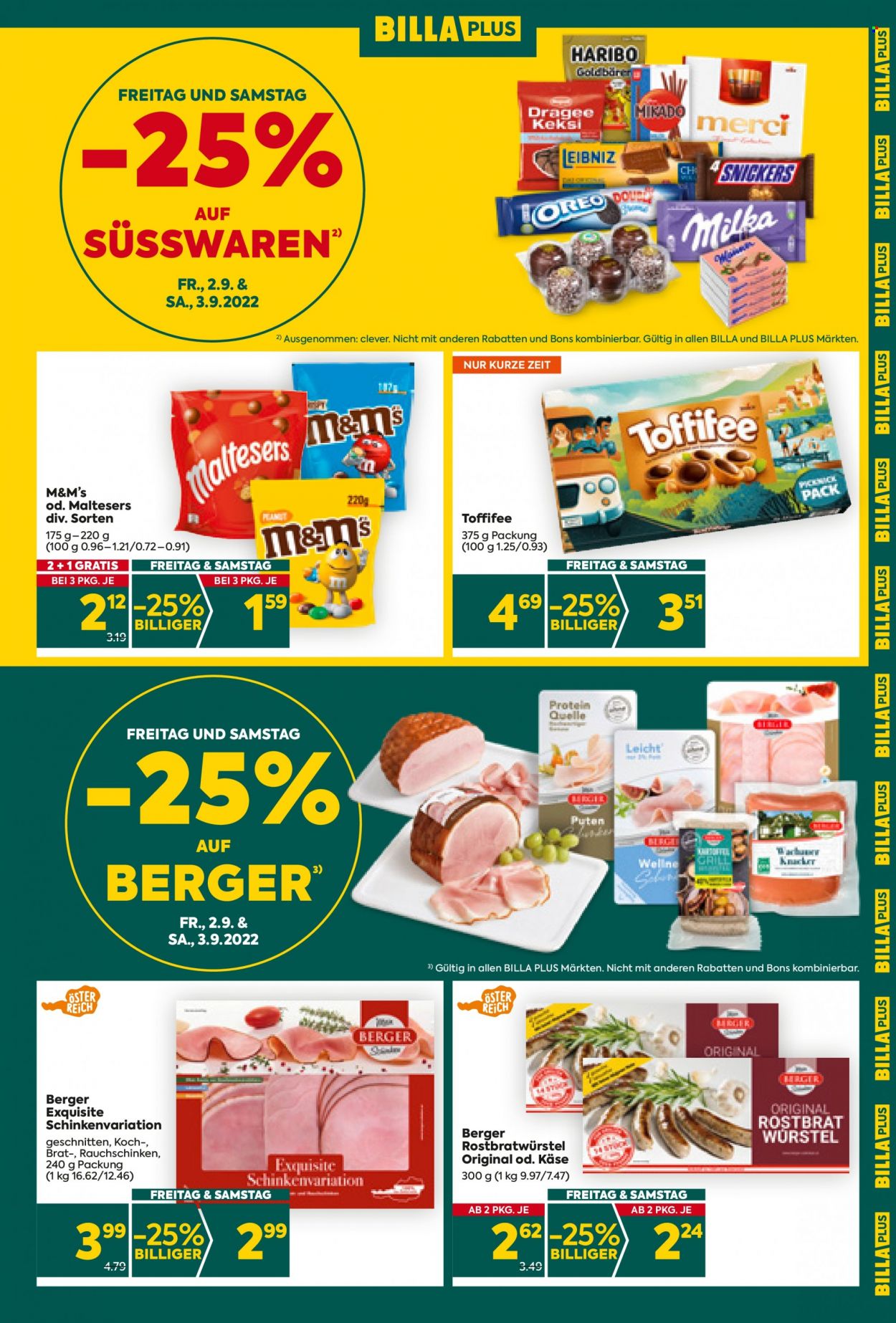 Angebote Billa Plus - 1.9.2022 - 7.9.2022. Seite 3