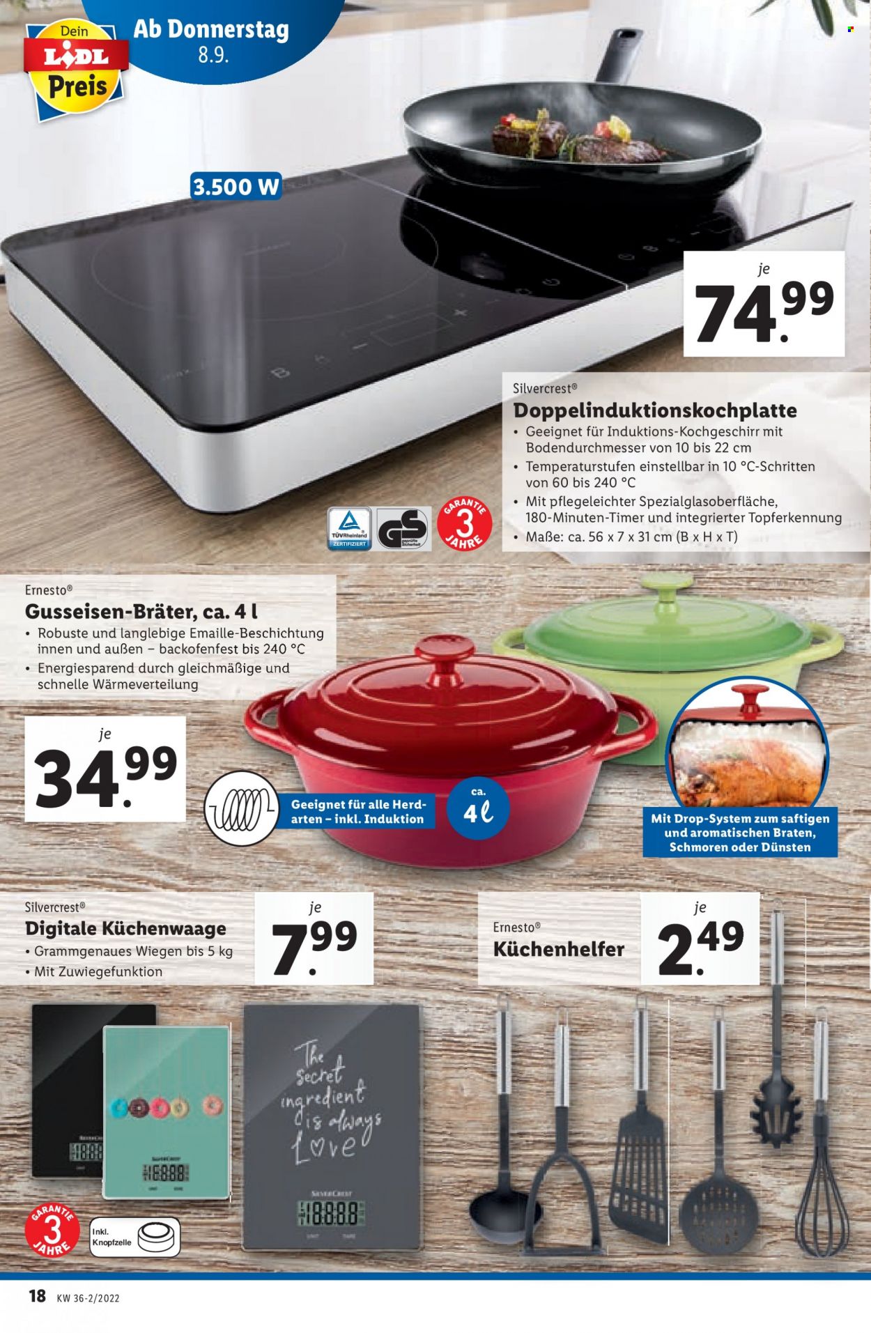 Angebote Lidl - 8.9.2022 - 14.9.2022. Seite 18