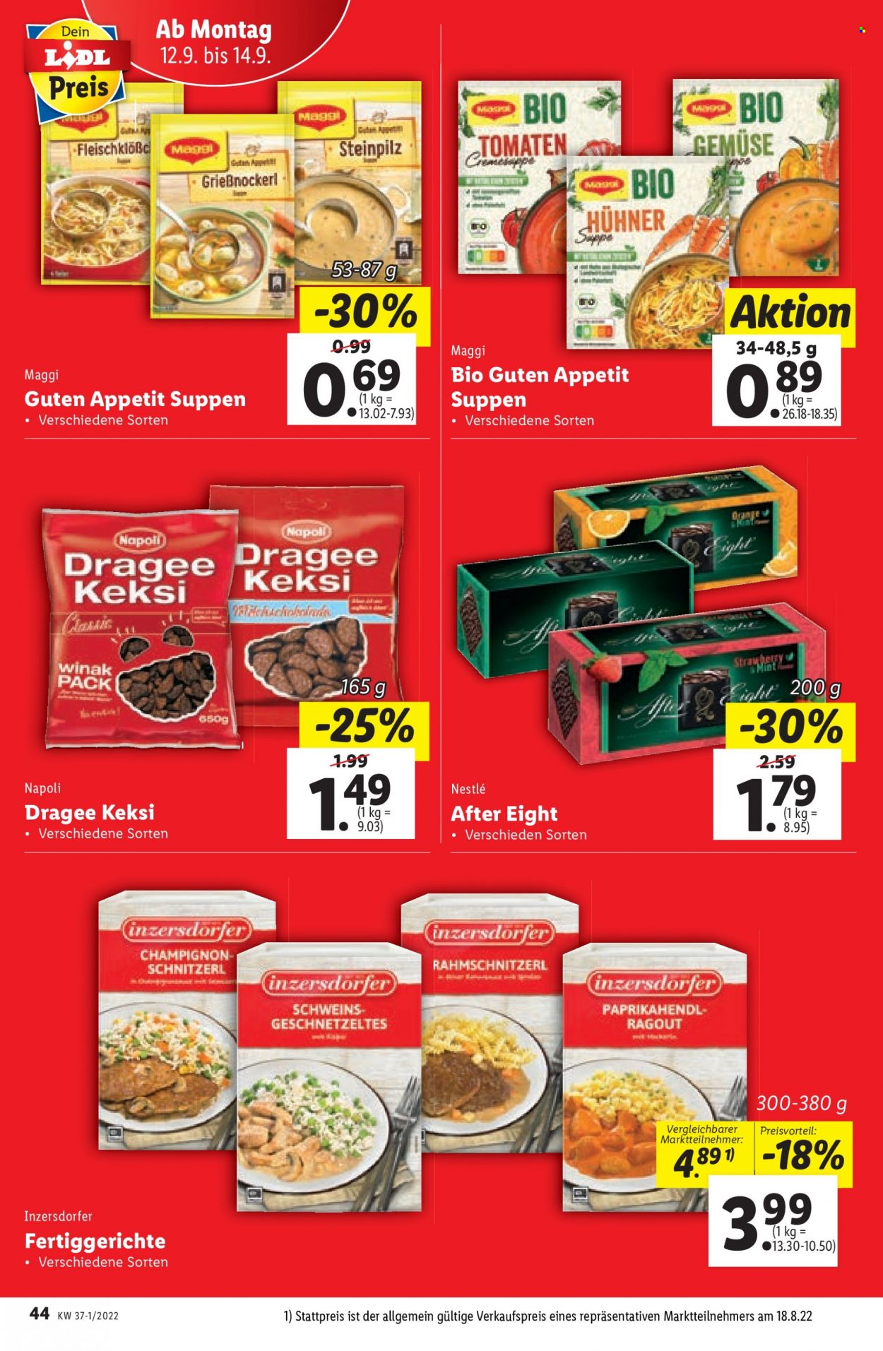 Angebote Lidl - 8.9.2022 - 14.9.2022. Seite 44
