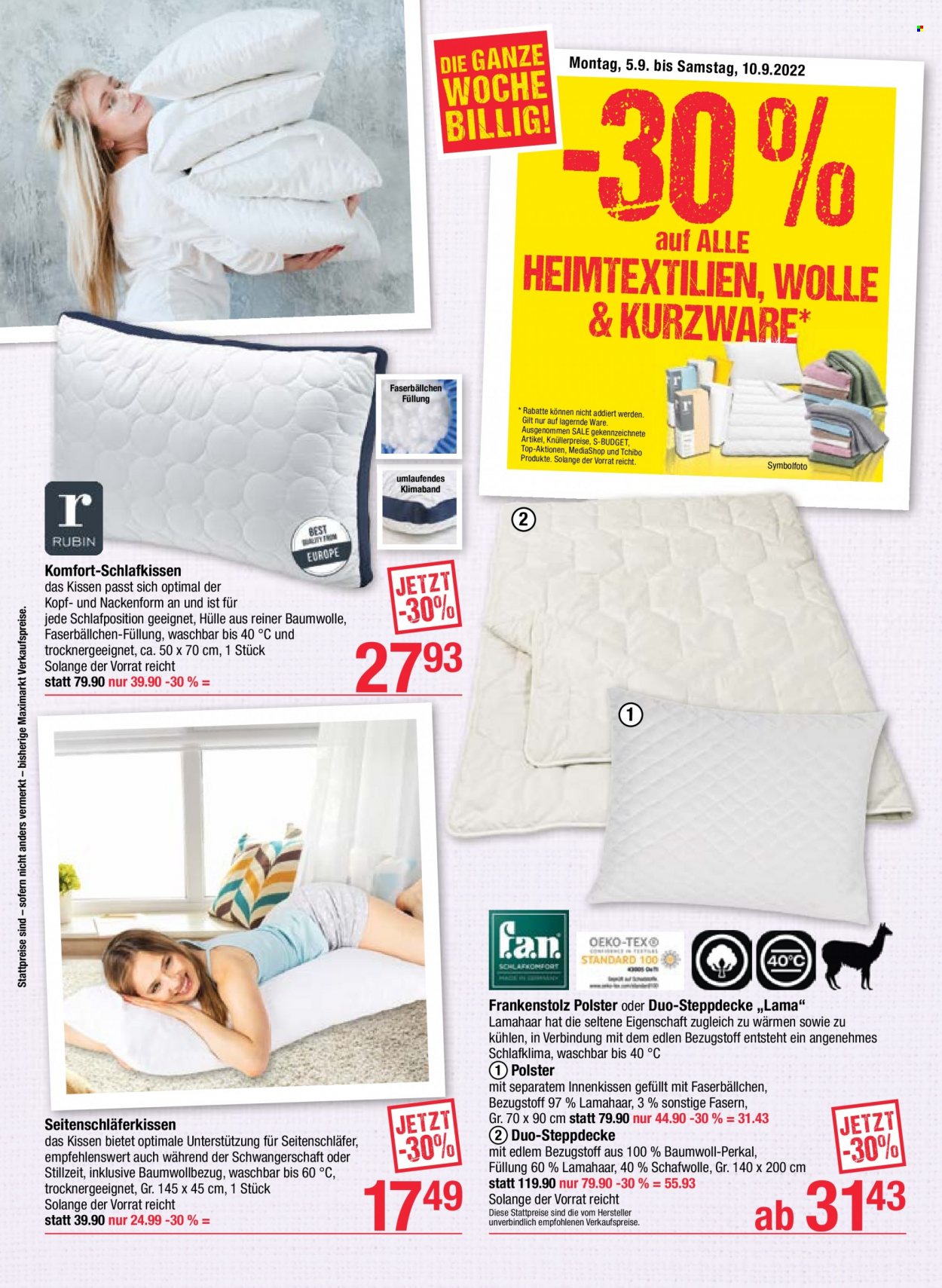 Angebote Maximarkt - 5.9.2022 - 10.9.2022. Seite 18
