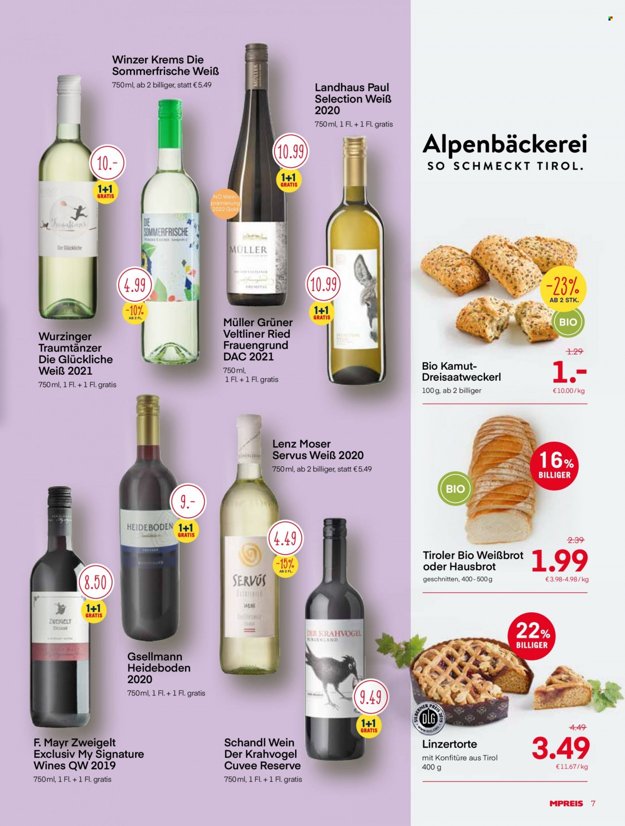 Angebote MPREIS - 5.9.2022 - 11.9.2022. Seite 7