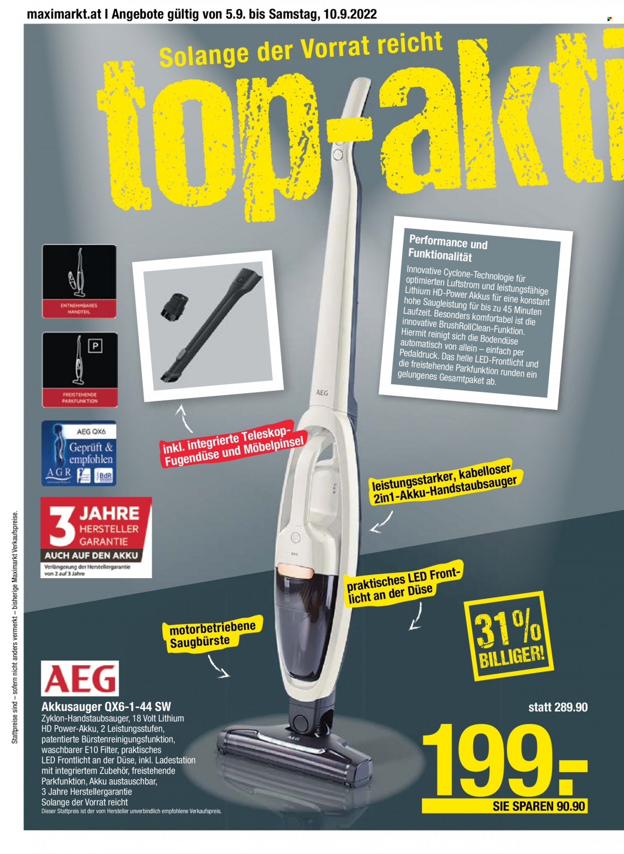 Angebote Maximarkt - 5.9.2022 - 10.9.2022. Seite 2