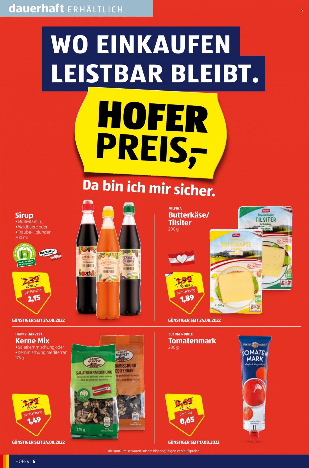 Angebote Hofer - 9.9.2022 - 15.9.2022. Seite 6