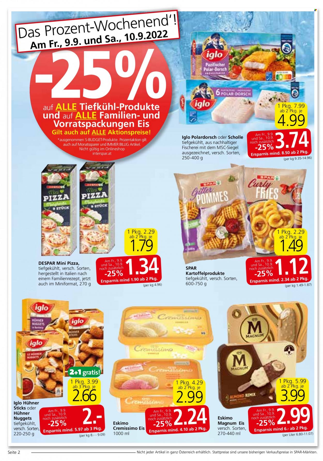 Angebote SPAR - 8.9.2022 - 21.9.2022. Seite 2