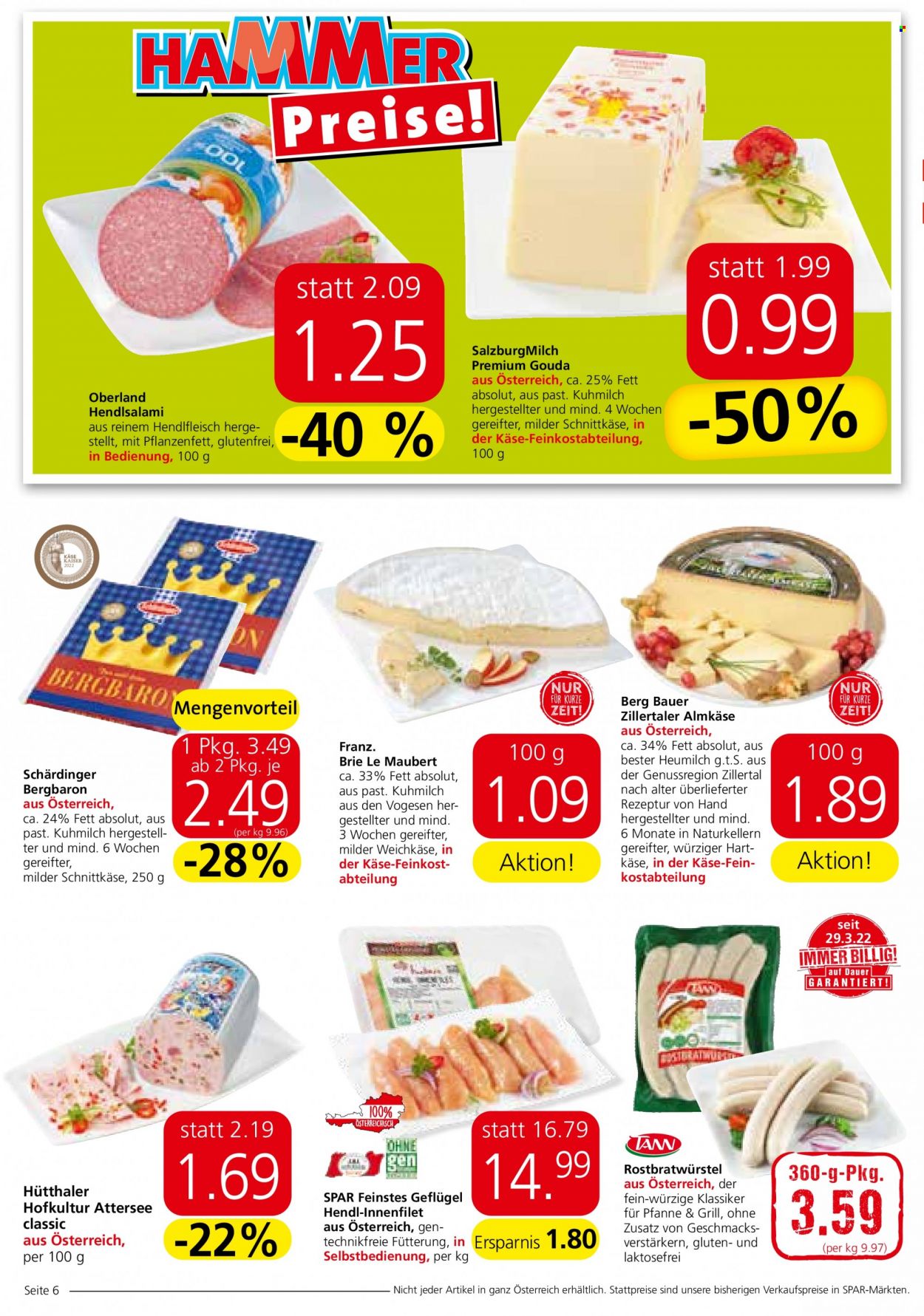 Angebote EUROSPAR - 8.9.2022 - 21.9.2022. Seite 6