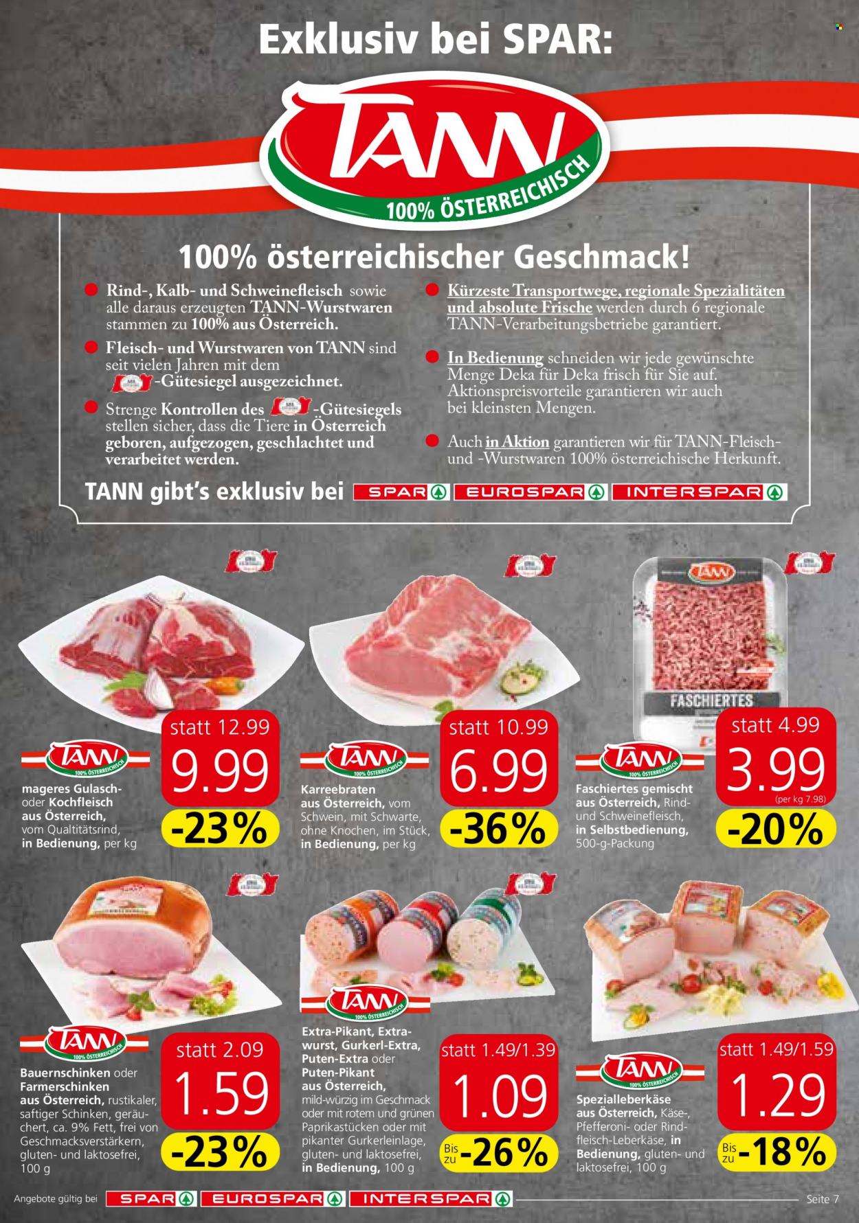 Angebote EUROSPAR - 8.9.2022 - 21.9.2022. Seite 7