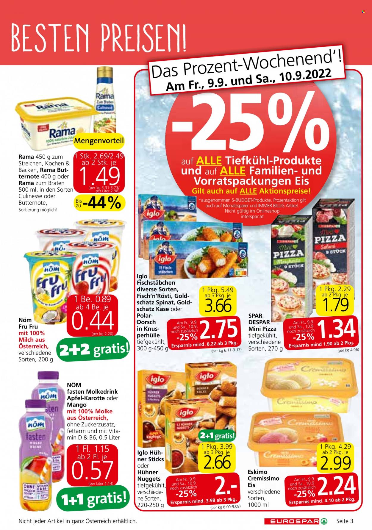 Angebote EUROSPAR - 8.9.2022 - 21.9.2022. Seite 3