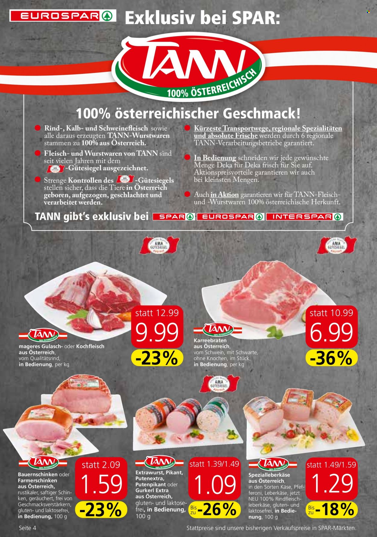 Angebote EUROSPAR - 8.9.2022 - 21.9.2022. Seite 4