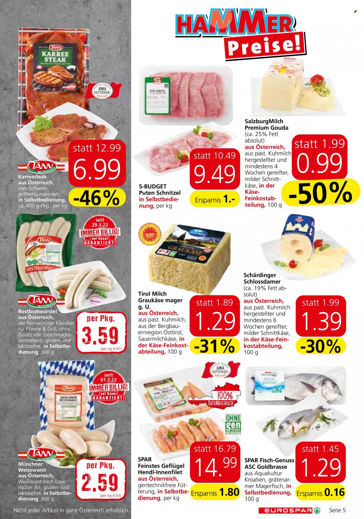 Angebote EUROSPAR - 8.9.2022 - 21.9.2022. Seite 5