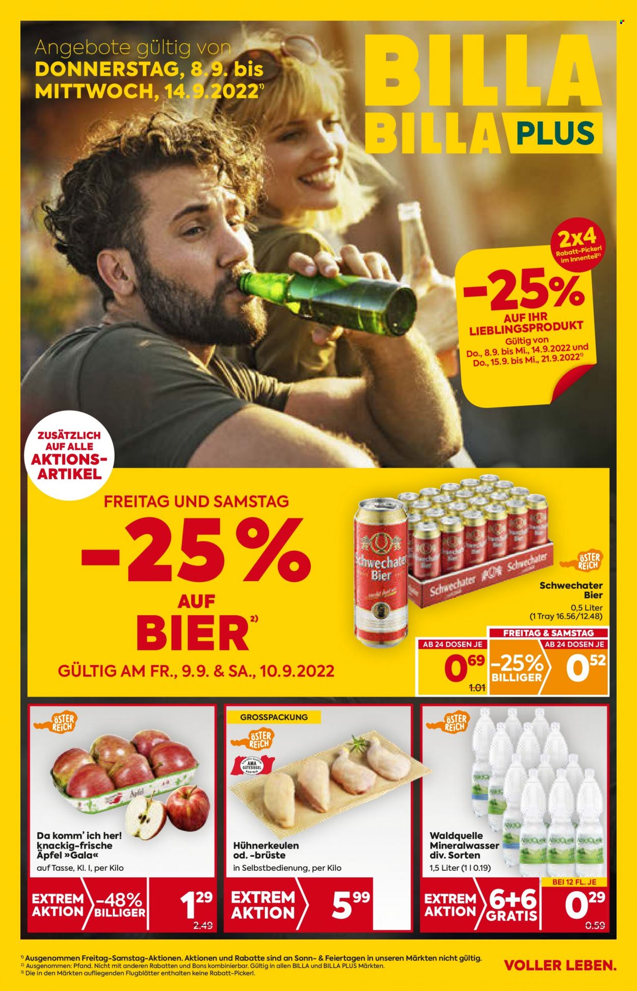 Angebote Billa - 8.9.2022 - 14.9.2022. Seite 1