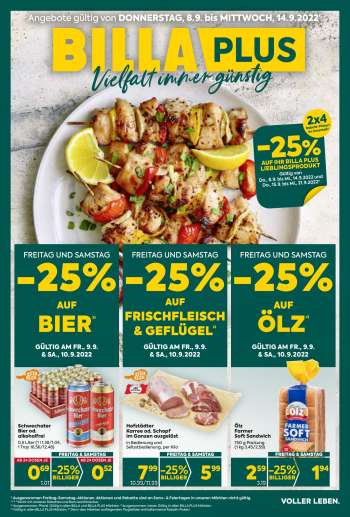 Angebote Billa Plus - 8.9.2022 - 14.9.2022.