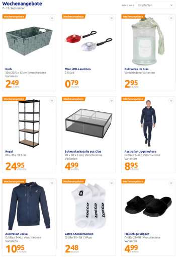 Angebote Action - 7.9.2022 - 13.9.2022.