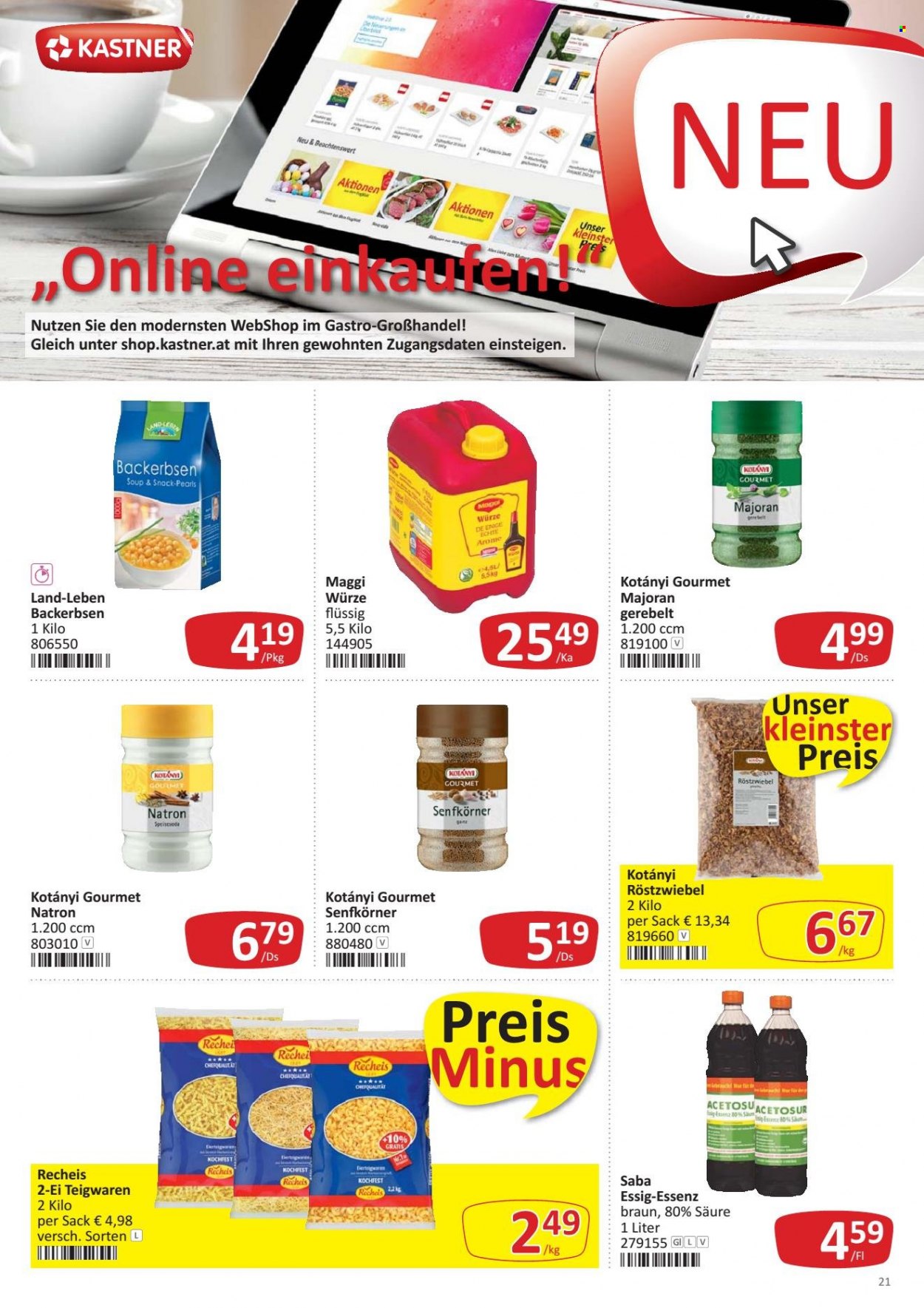 Angebote KASTNER - 12.9.2022 - 24.9.2022. Seite 21