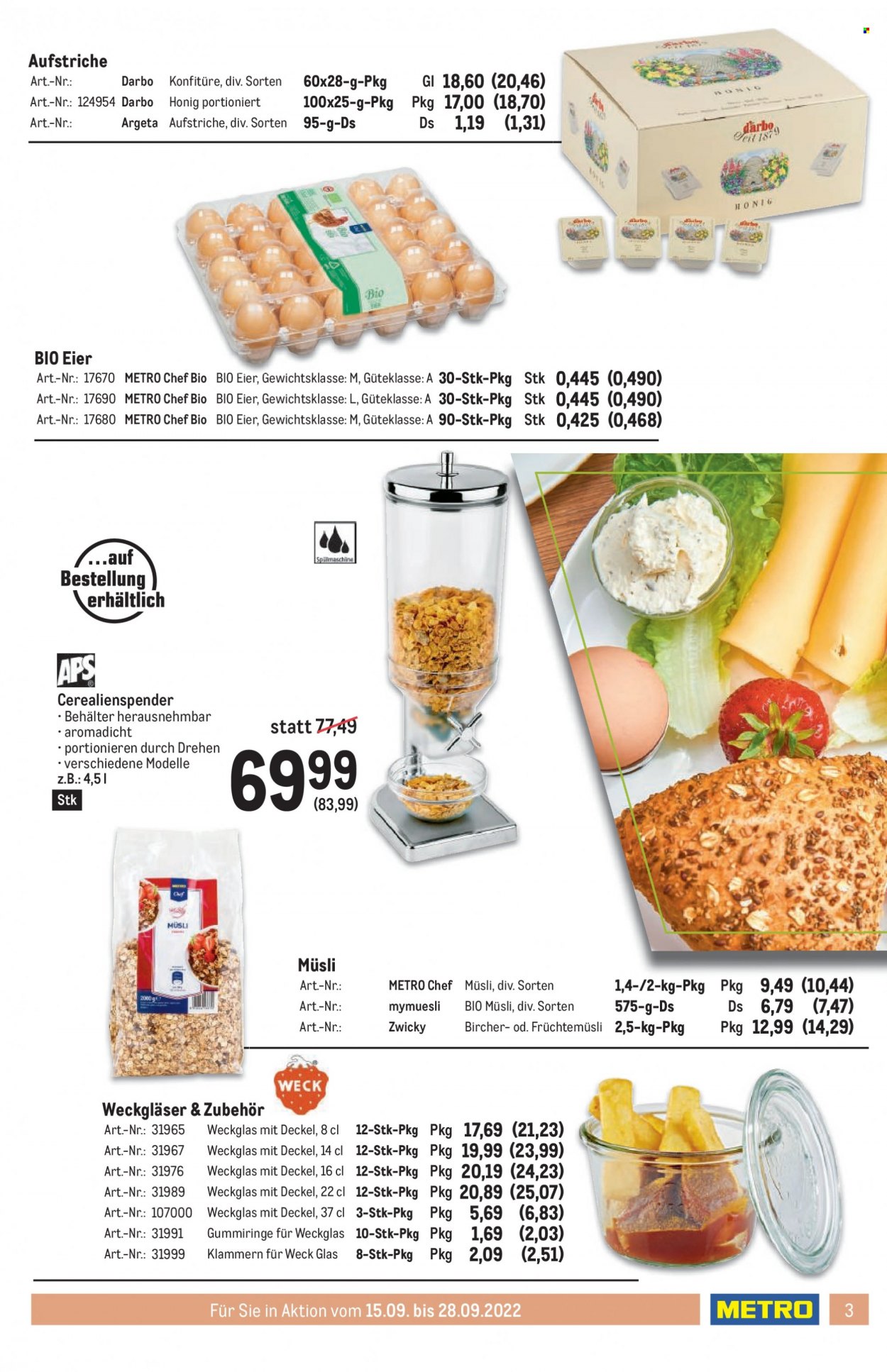 Angebote Metro - 15.9.2022 - 28.9.2022. Seite 3