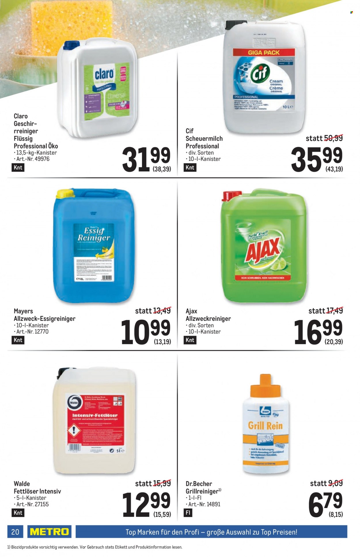 Angebote Metro - 15.9.2022 - 28.9.2022. Seite 20