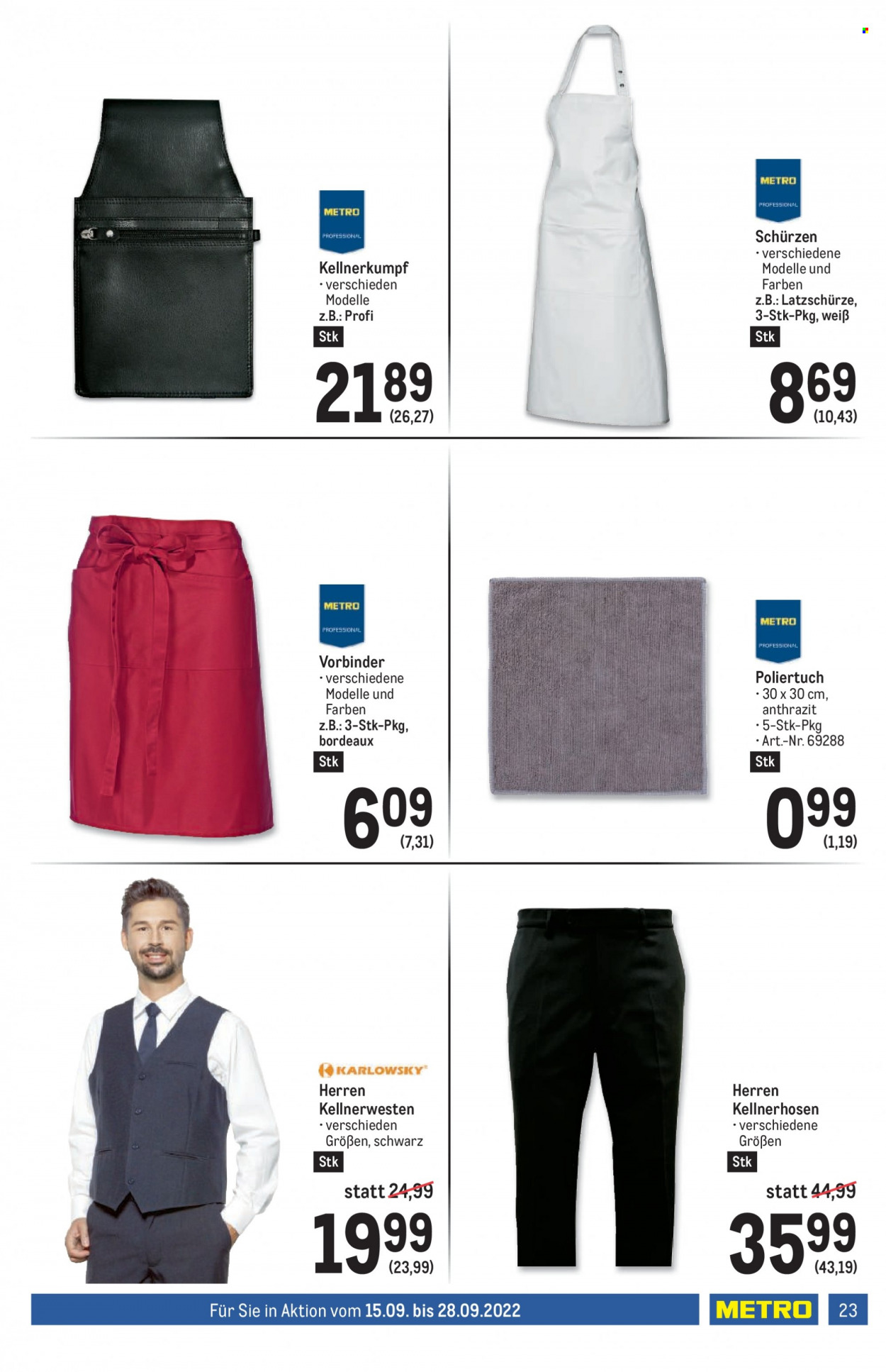 Angebote Metro - 15.9.2022 - 28.9.2022. Seite 23