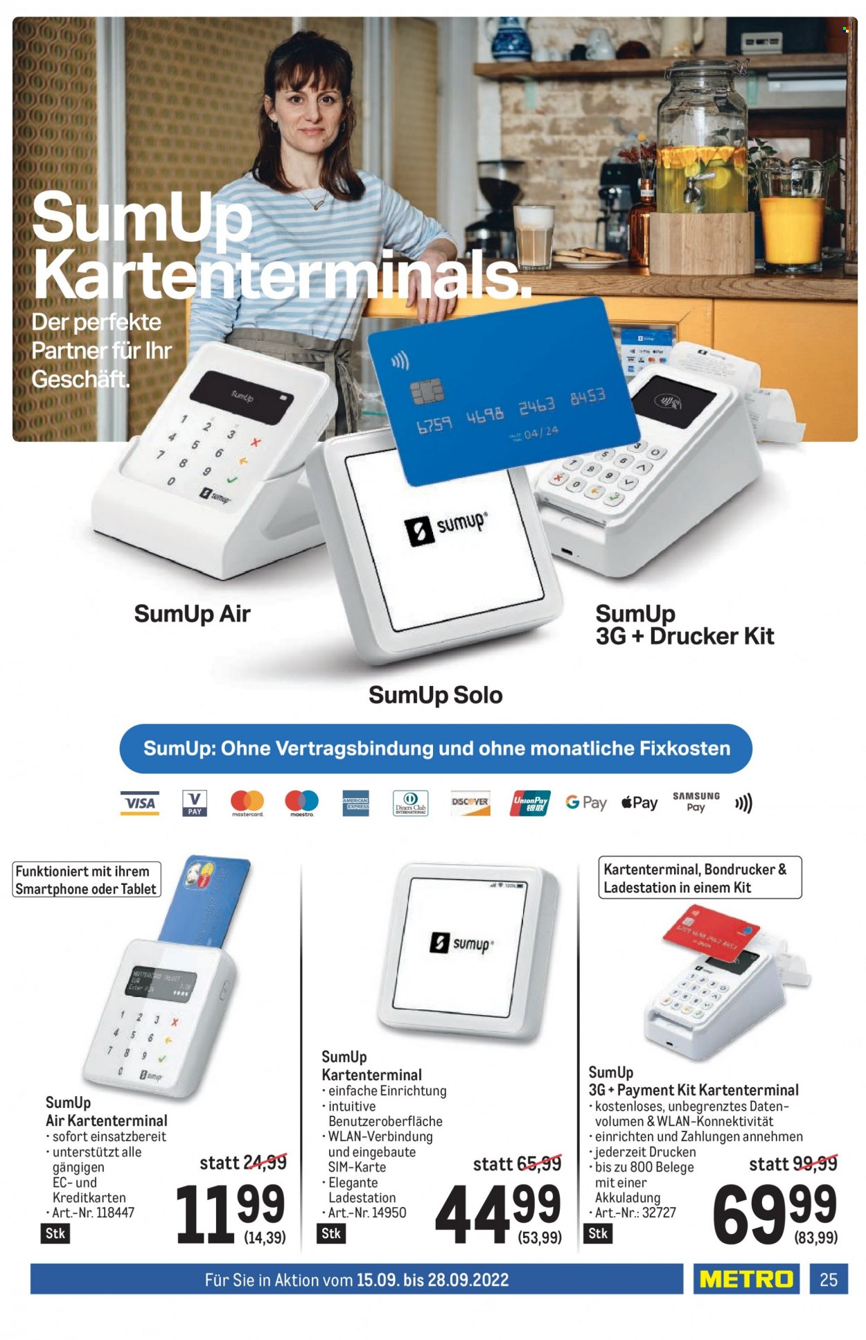 Angebote Metro - 15.9.2022 - 28.9.2022. Seite 25