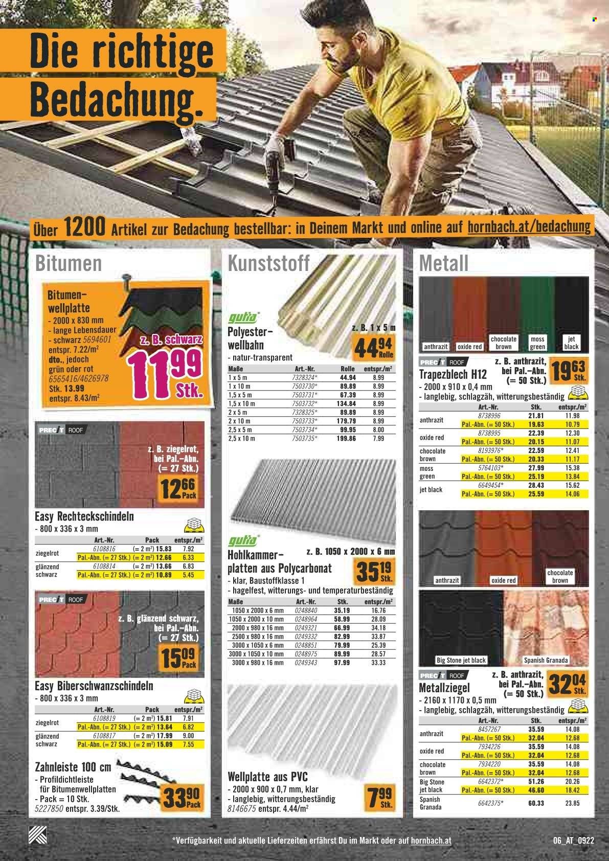 Angebote Hornbach - 1.9.2022 - 30.9.2022. Seite 6