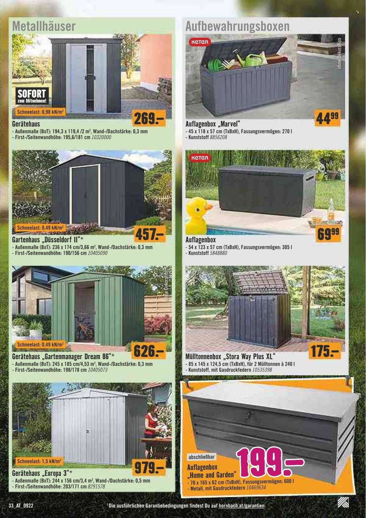 Angebote Hornbach - 1.9.2022 - 30.9.2022. Seite 33