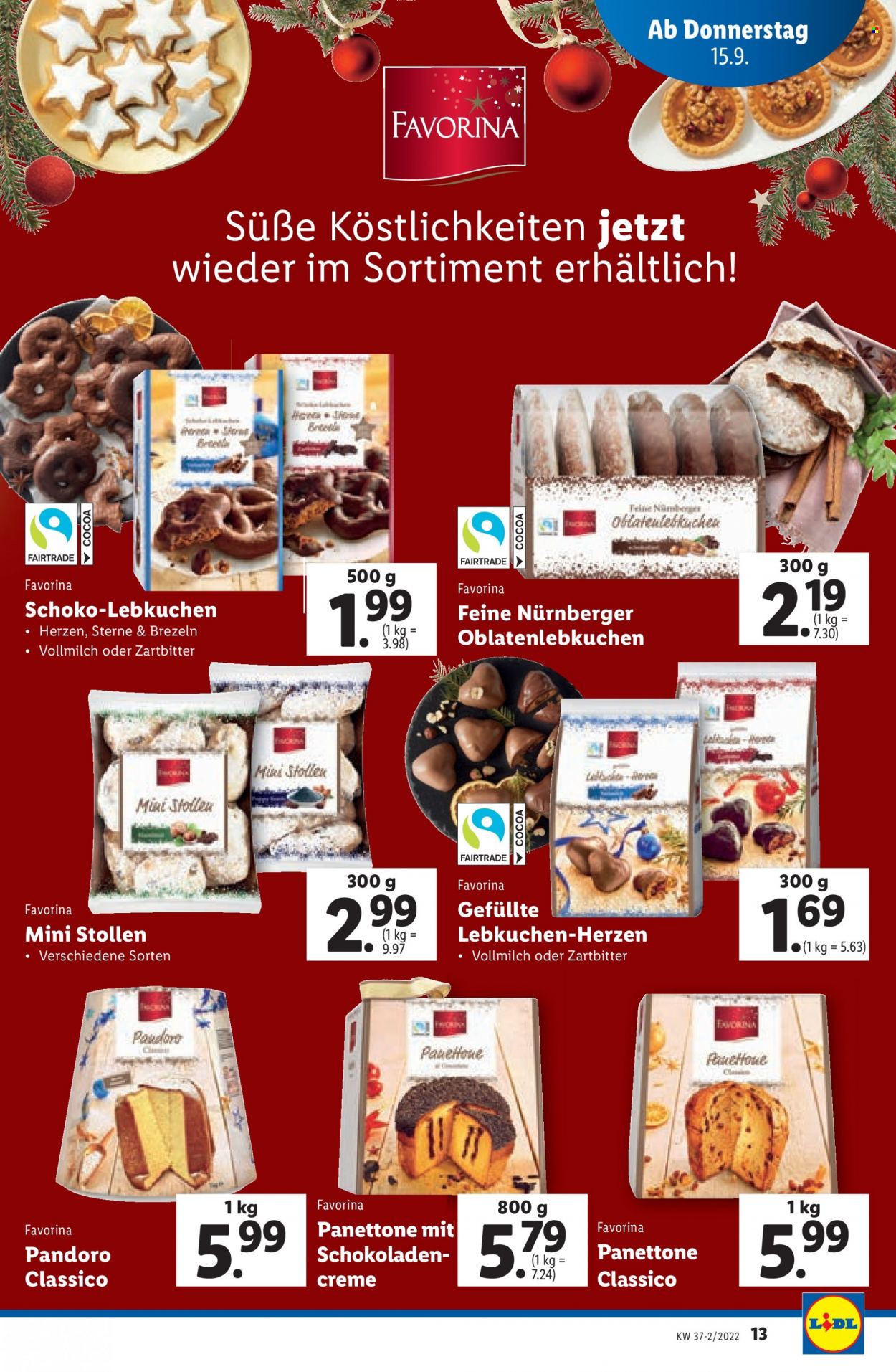 Angebote Lidl - 15.9.2022 - 21.9.2022. Seite 13