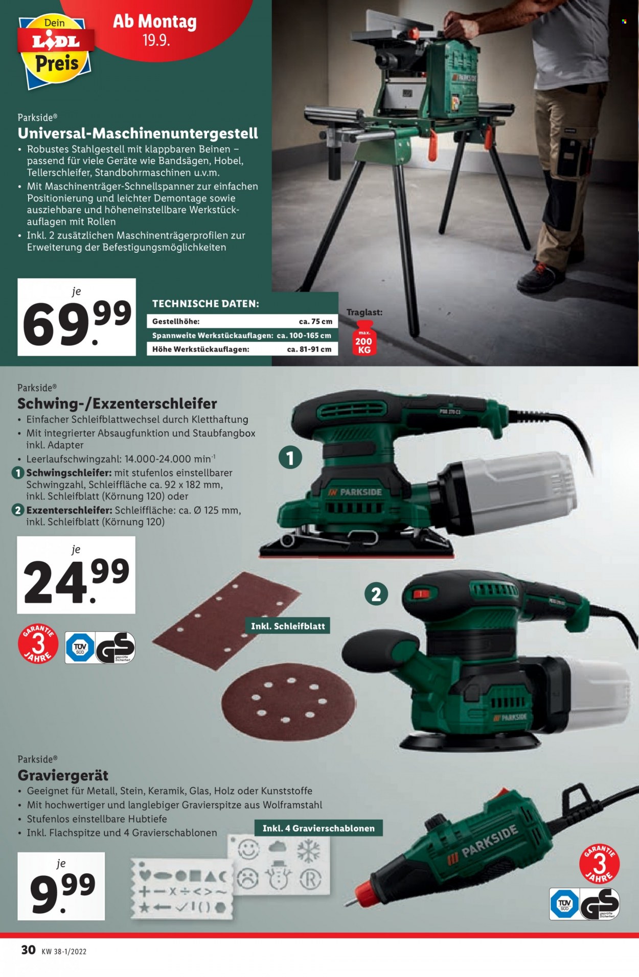 Angebote Lidl - 15.9.2022 - 21.9.2022. Seite 30