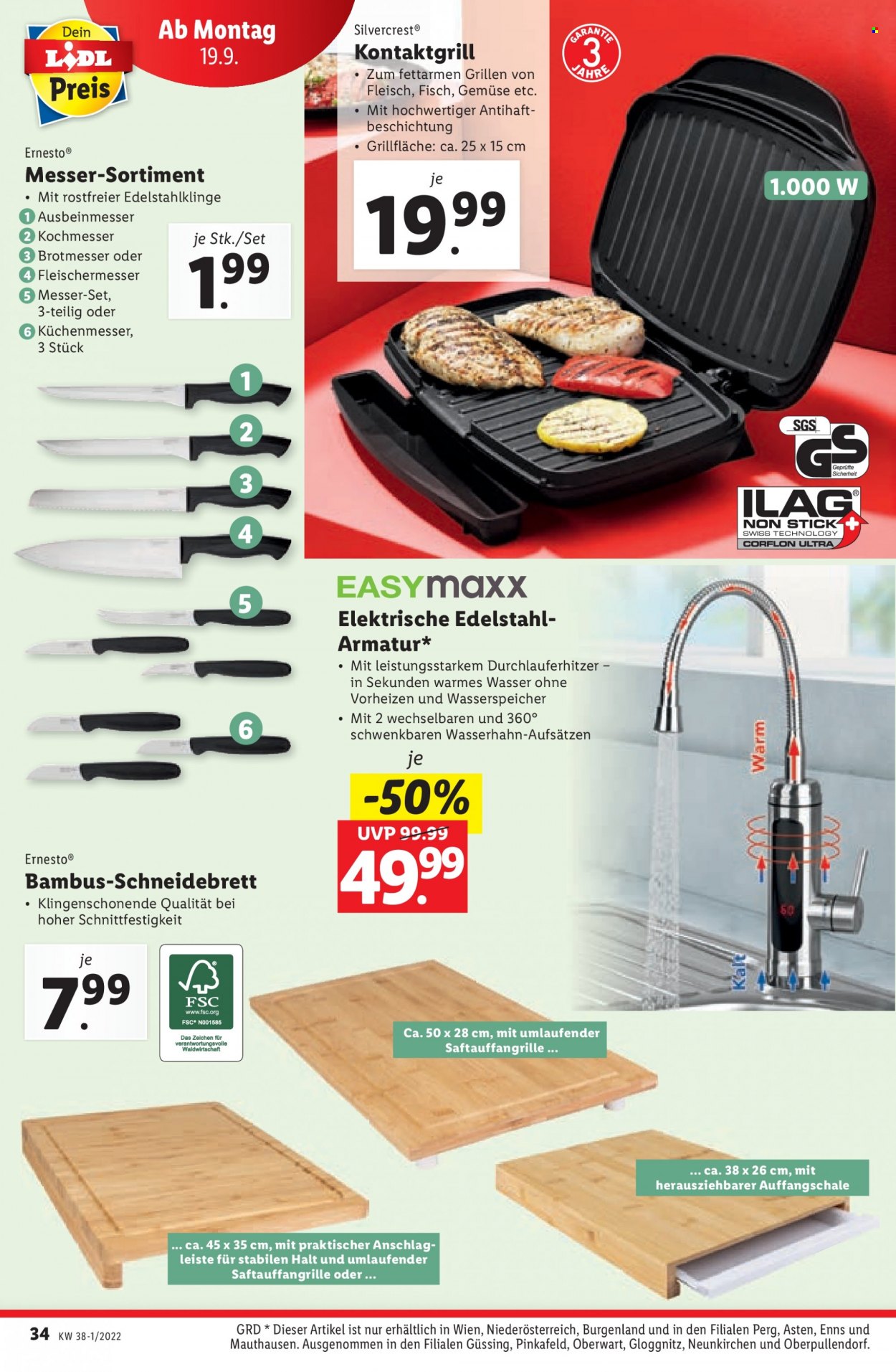 Angebote Lidl - 15.9.2022 - 21.9.2022. Seite 34
