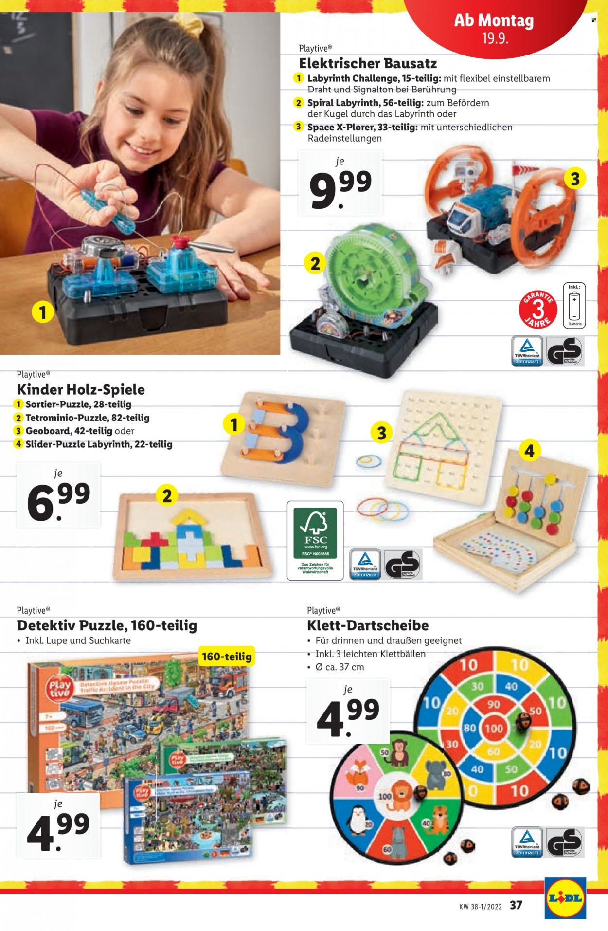 Angebote Lidl - 15.9.2022 - 21.9.2022. Seite 37