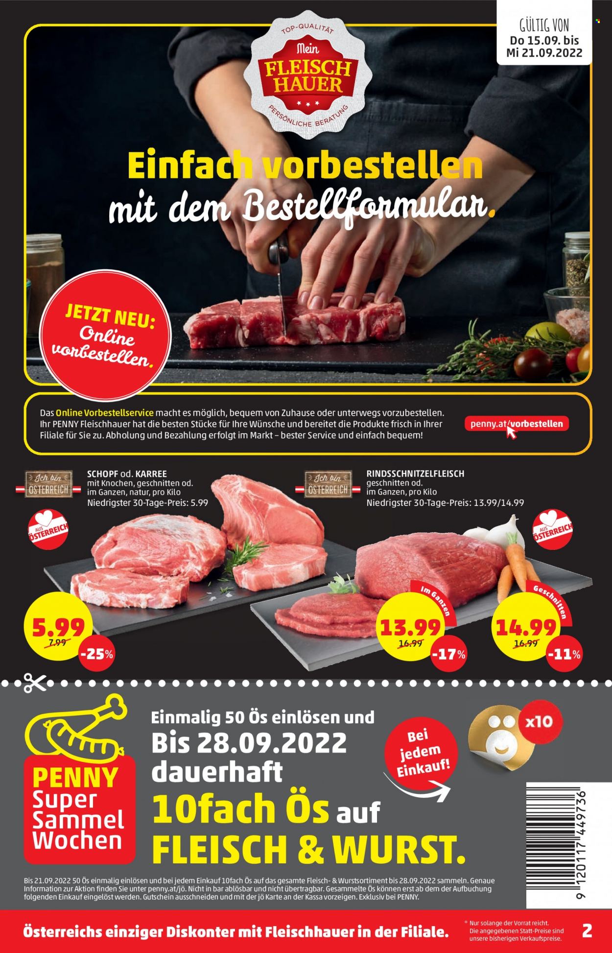 Angebote Penny - 15.9.2022 - 21.9.2022. Seite 2