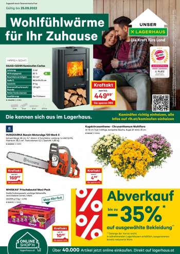 Angebote Lagerhaus - 12.9.2022 - 25.9.2022.