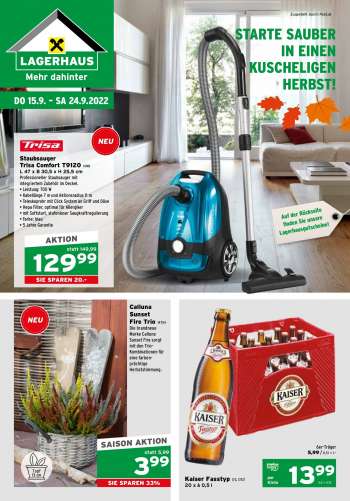 Angebote Salzburger Lagerhaus - 15.9.2022 - 24.9.2022.