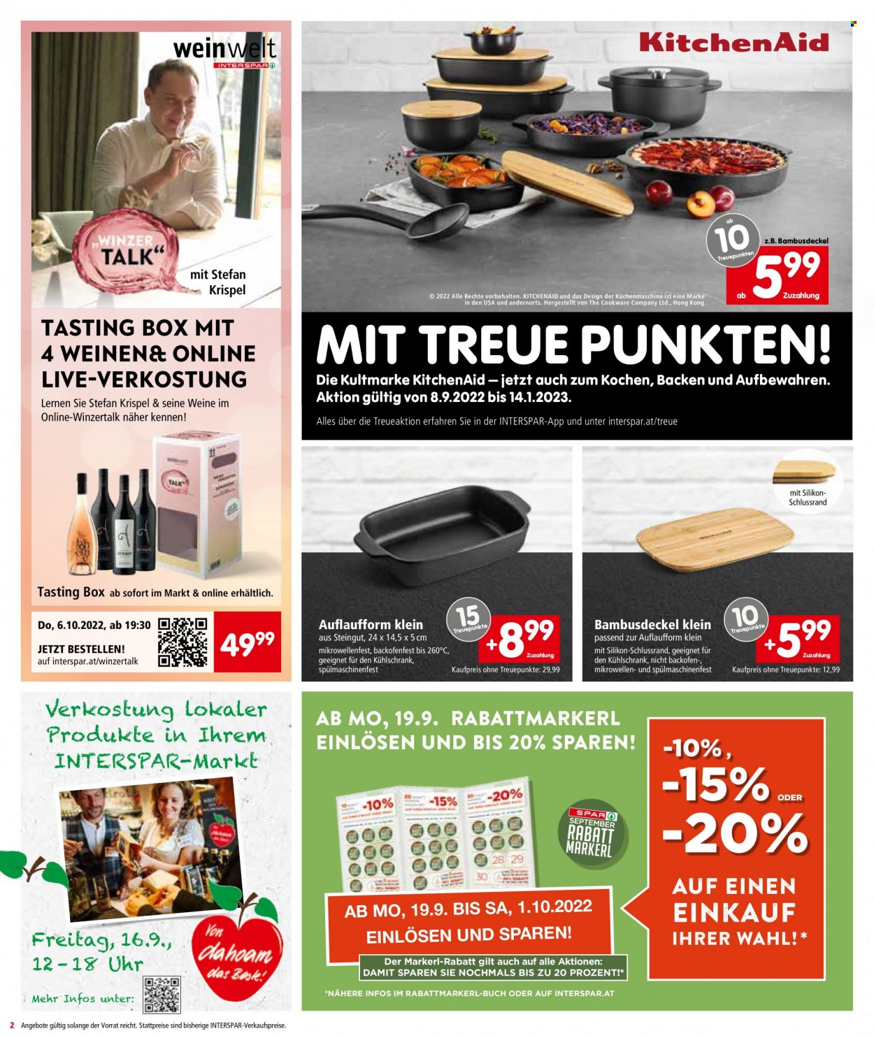 Angebote INTERSPAR - 15.9.2022 - 21.9.2022. Seite 2