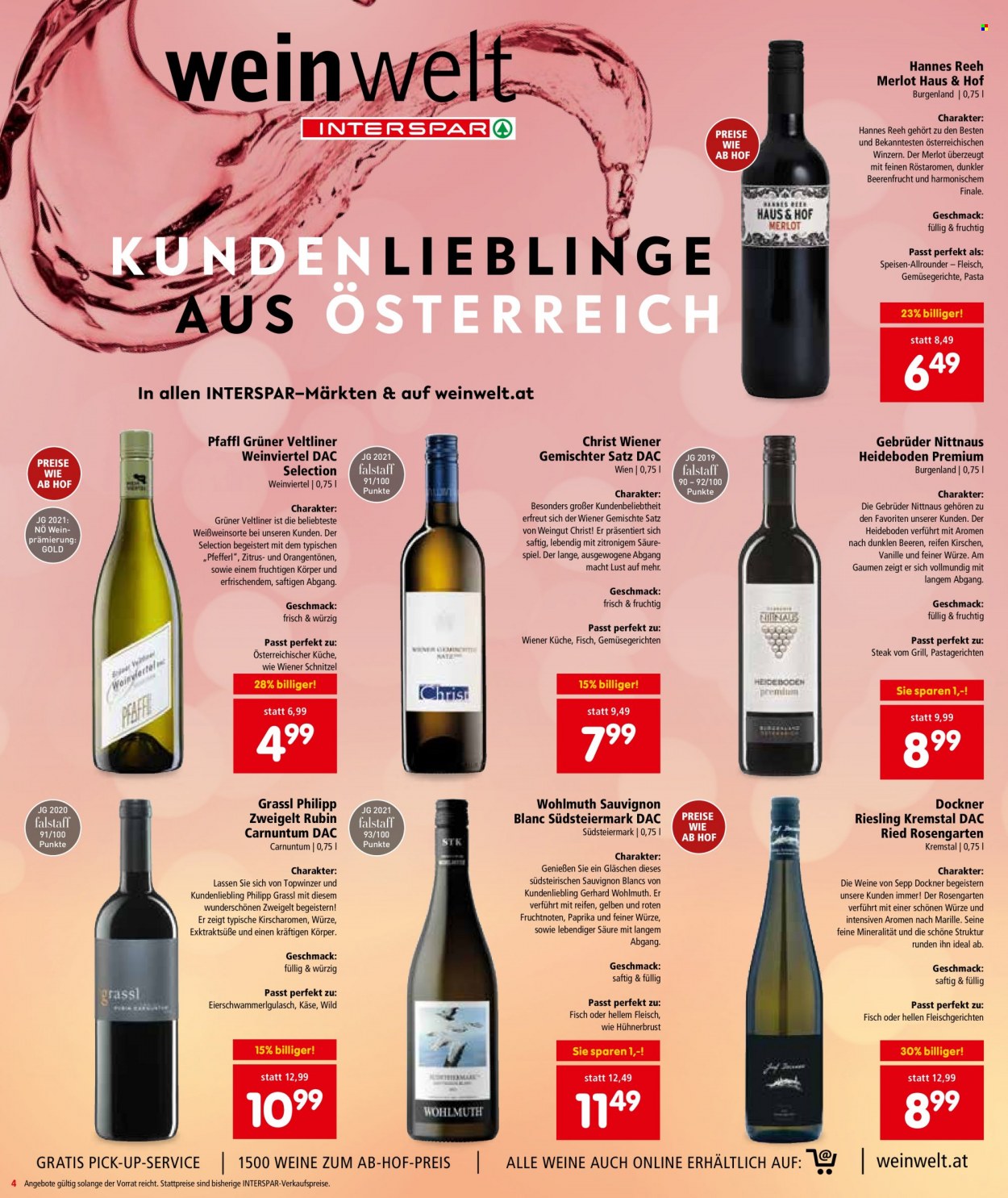 Angebote INTERSPAR - 15.9.2022 - 21.9.2022. Seite 4
