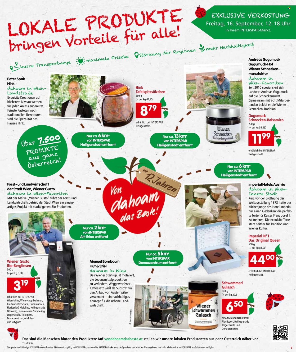Angebote INTERSPAR - 15.9.2022 - 21.9.2022. Seite 5