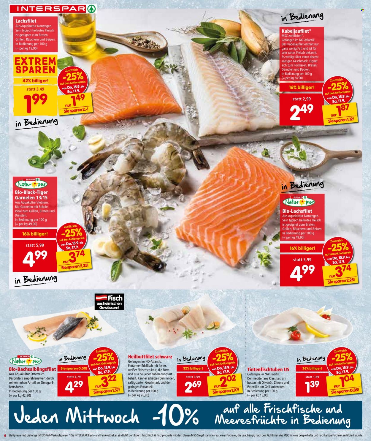 Angebote INTERSPAR - 15.9.2022 - 21.9.2022. Seite 6