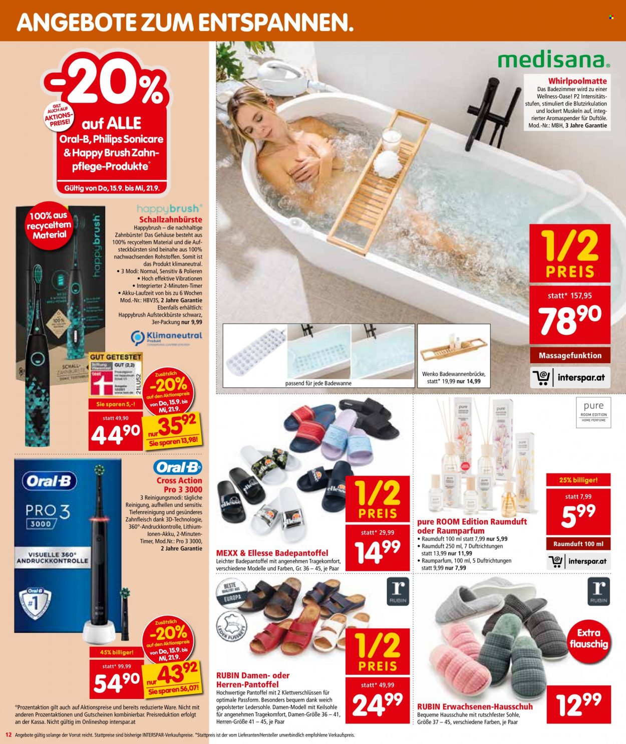 Angebote INTERSPAR - 15.9.2022 - 21.9.2022. Seite 12