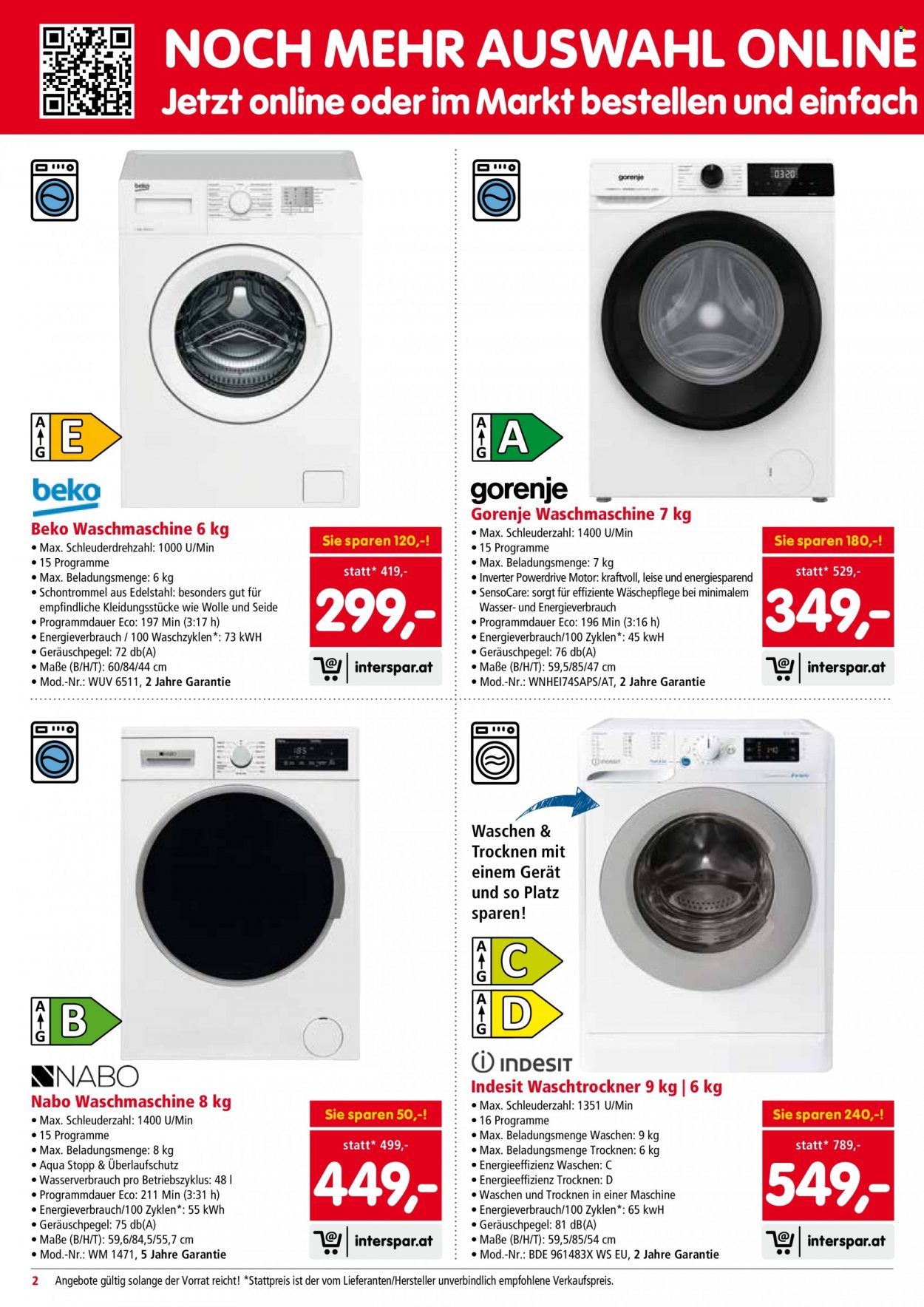 Angebote INTERSPAR - 15.9.2022 - 9.11.2022. Seite 2