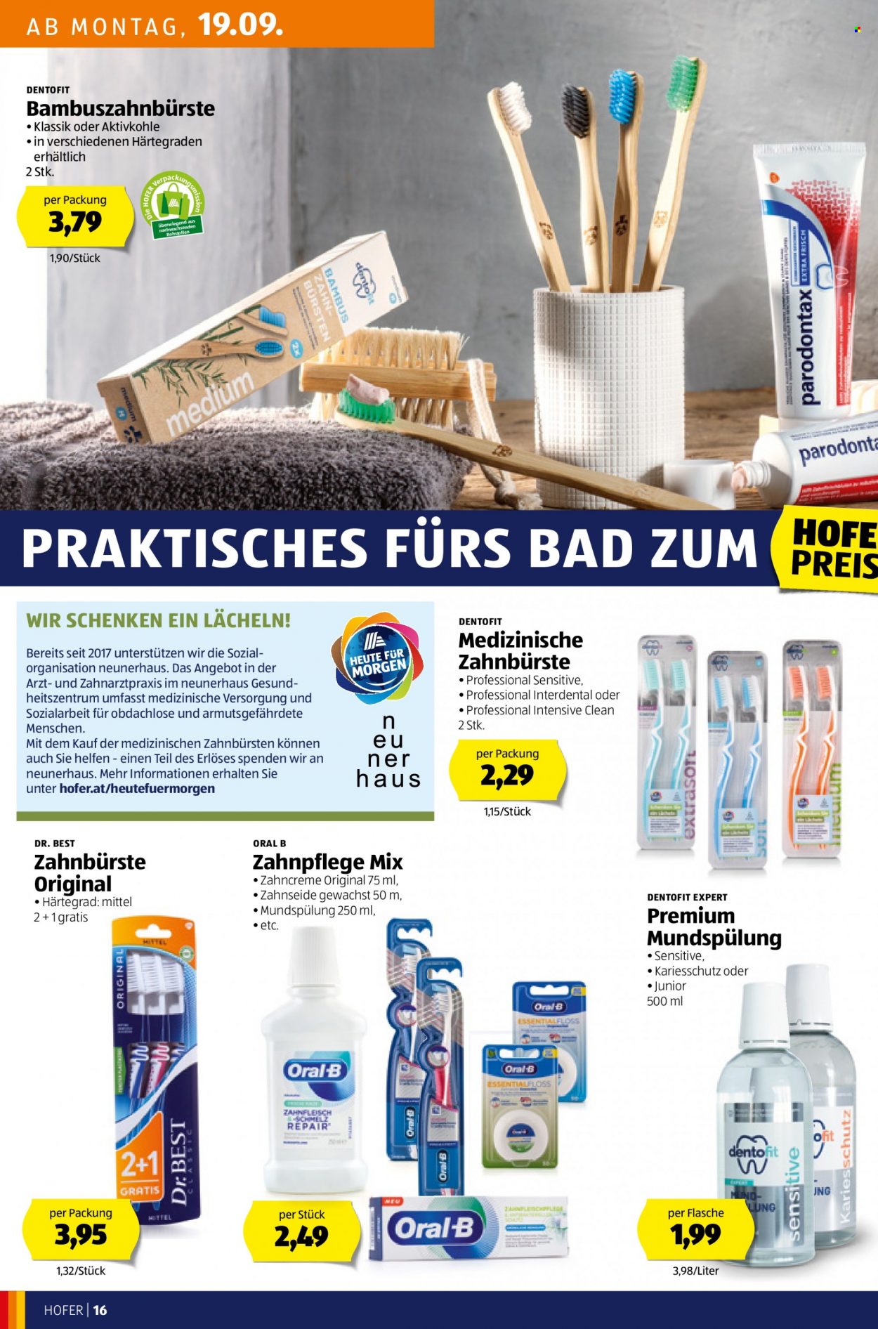 Angebote Hofer - 16.9.2022 - 22.9.2022. Seite 16