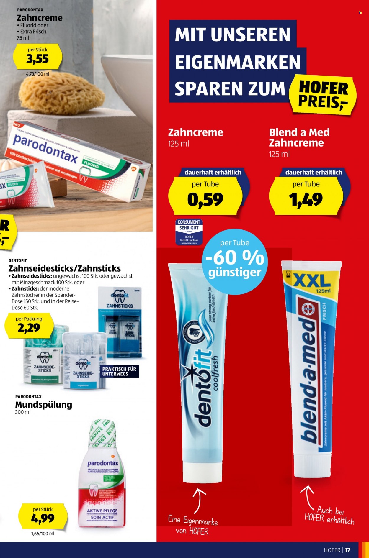 Angebote Hofer - 16.9.2022 - 22.9.2022. Seite 17