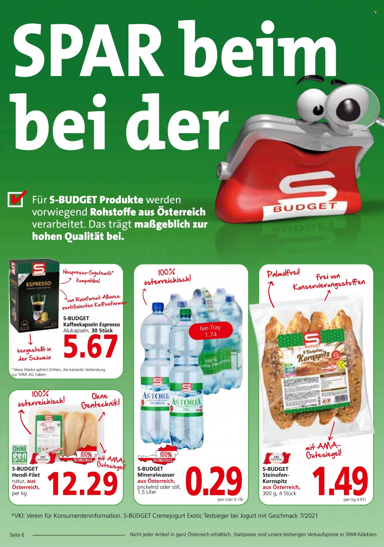 Angebote EUROSPAR - 15.9.2022 - 21.9.2022. Seite 6
