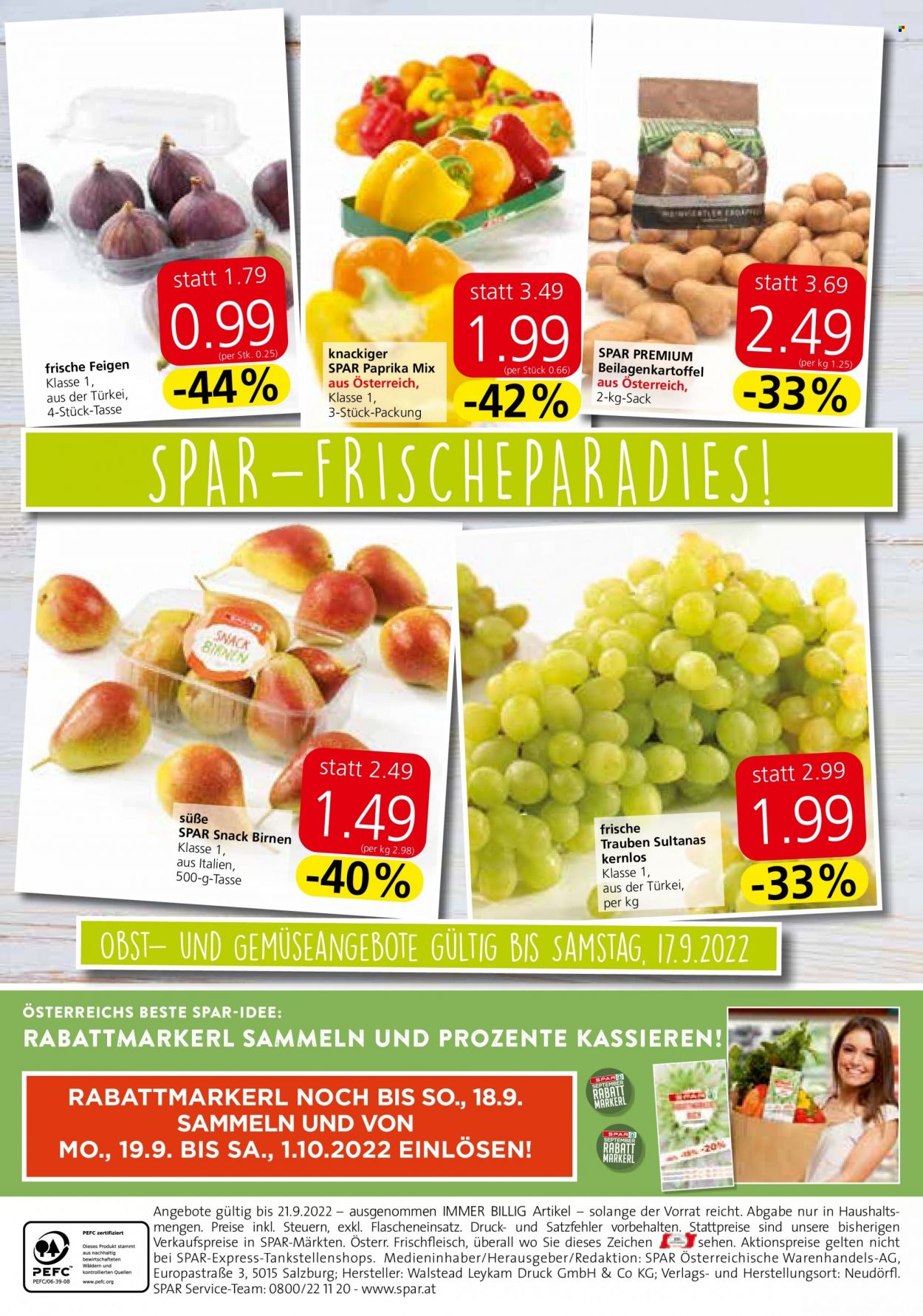 Angebote SPAR - 15.9.2022 - 21.9.2022. Seite 16