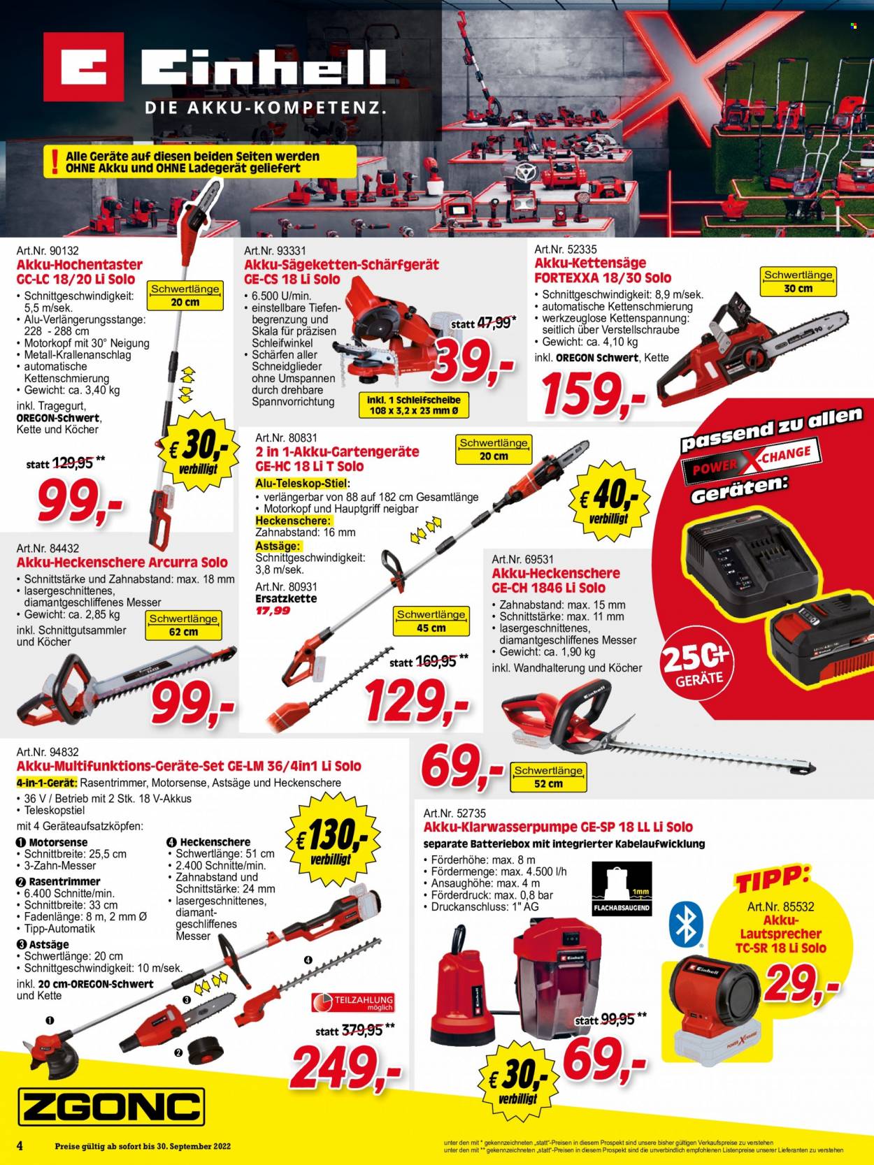 Angebote Zgonc - 1.9.2022 - 30.9.2022. Seite 4