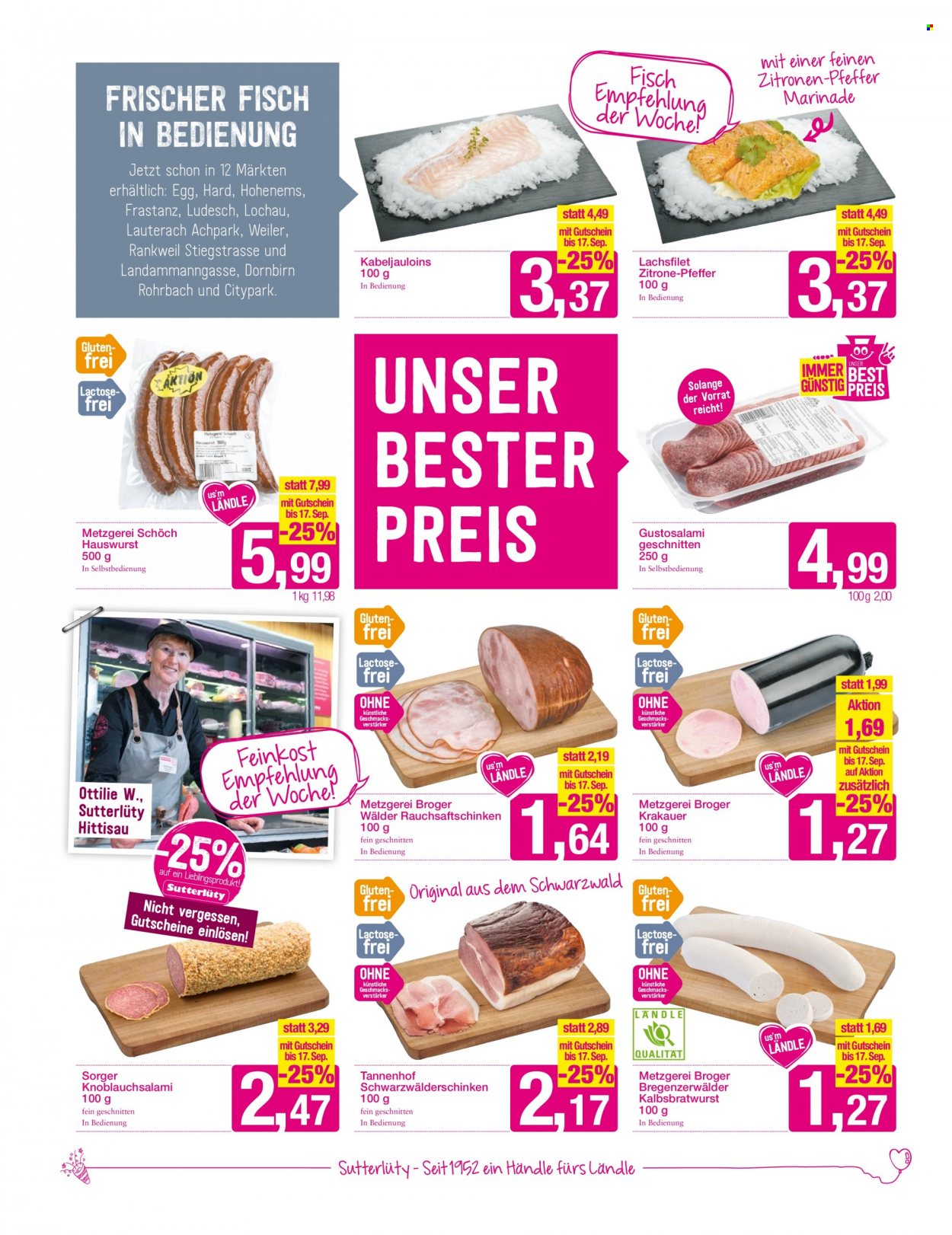 Angebote Sutterlüty - 15.9.2022 - 21.9.2022. Seite 8