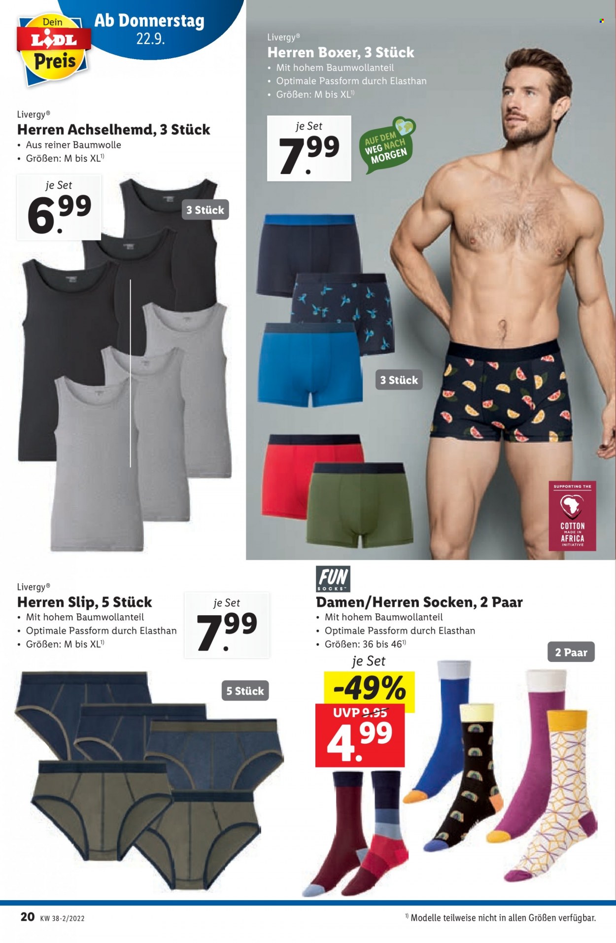 Angebote Lidl - 22.9.2022 - 28.9.2022. Seite 20