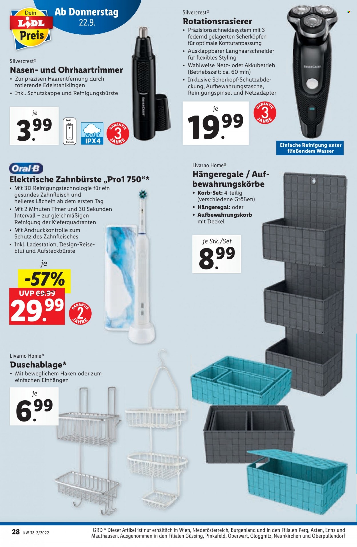Angebote Lidl - 22.9.2022 - 28.9.2022. Seite 28