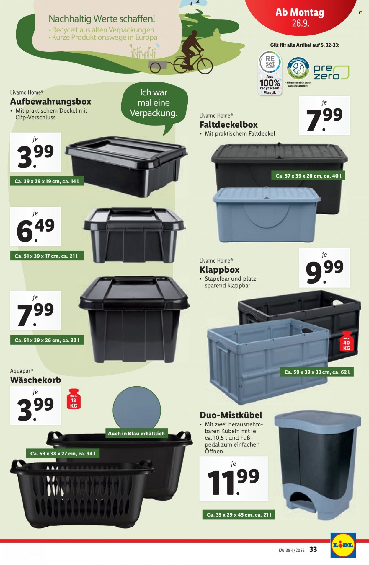 Angebote Lidl - 22.9.2022 - 28.9.2022. Seite 33