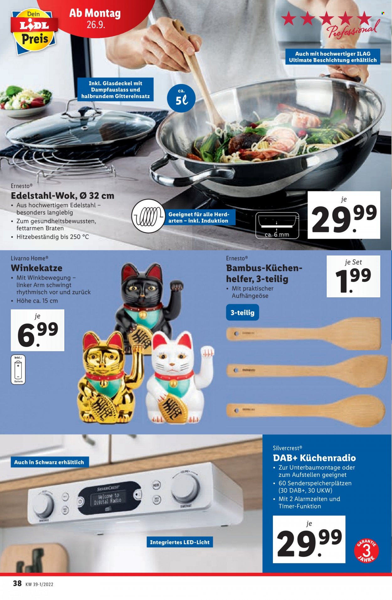 Angebote Lidl - 22.9.2022 - 28.9.2022. Seite 38